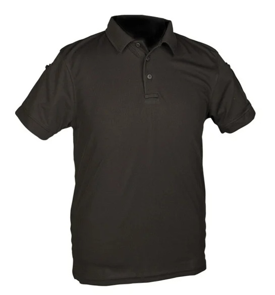POLOSHIRT NOIR TACTICAL
