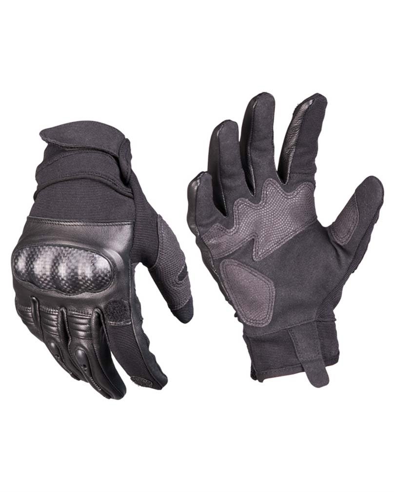 GANTS CUIR TACTICAL GEN 2 NOIR
