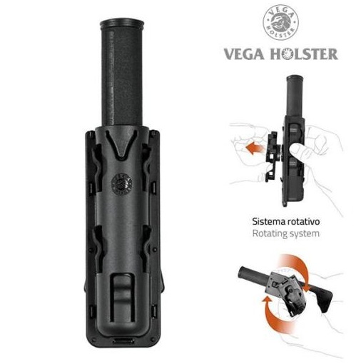 HOLSTER POLYMER BATON NOIR